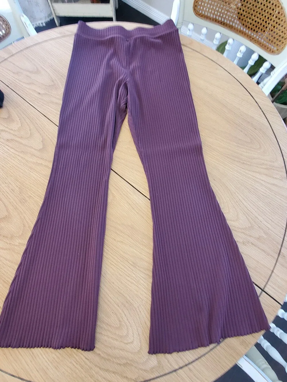 Nike Ribbed Flare Leggings Pants‎
